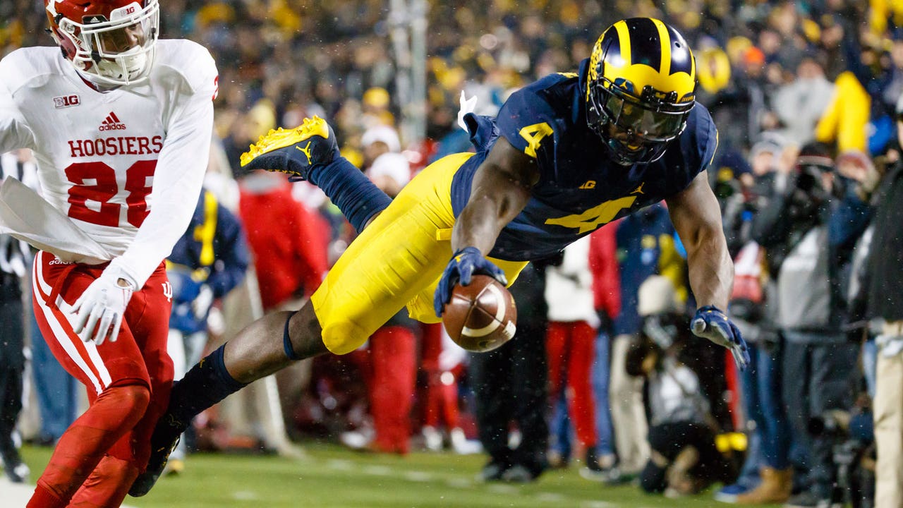 Without Speight, Michigan shakes off Indiana 20-10
